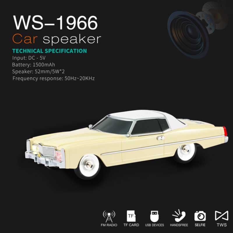 מכונית רמקול WS-1966
