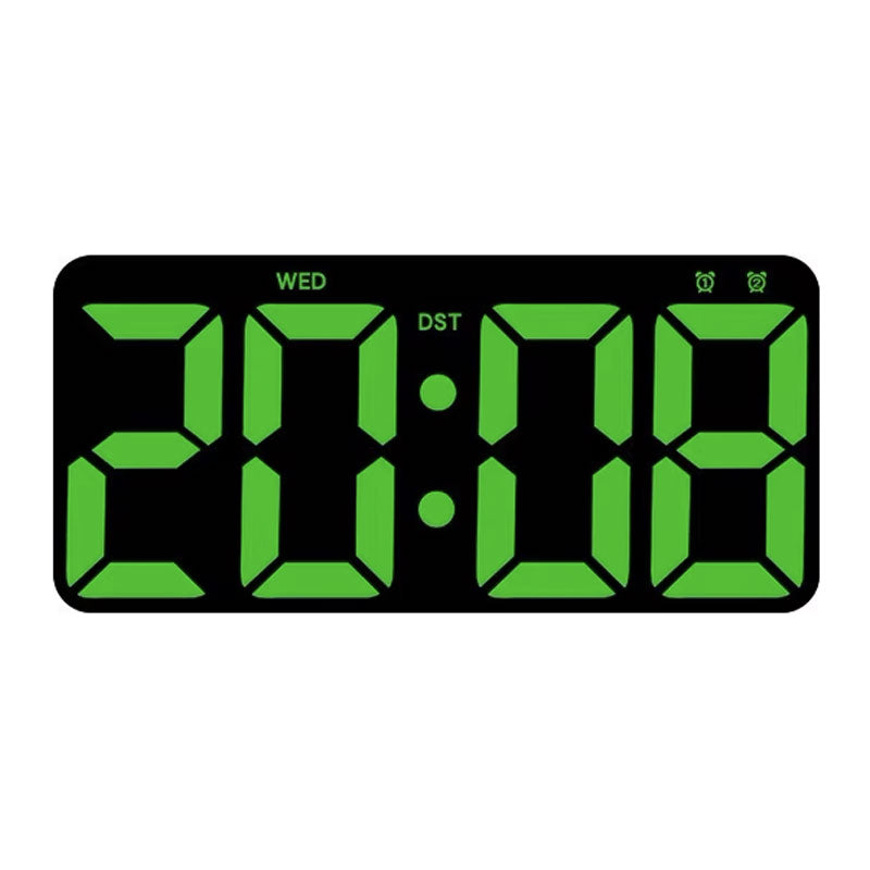 שעון קיר ענק 34 ס"מ עם טיימר ושלט