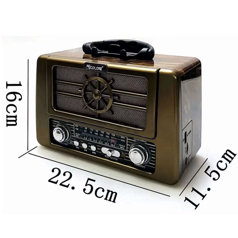 רדיו רטרו RX-BT8080T בלוטוס נטען