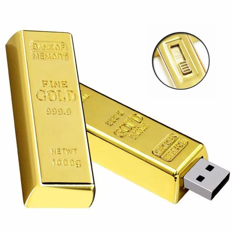 דיסק און קי 64GB בצורת מטיל זהב