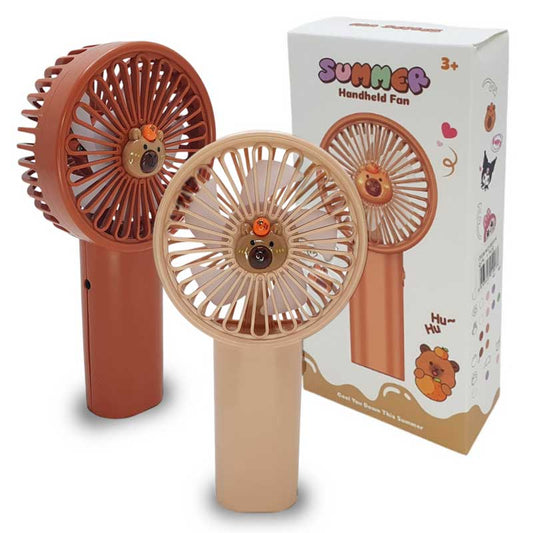 מיני מאוורר נטען דובי - 8 יחידות + 2 מתנה