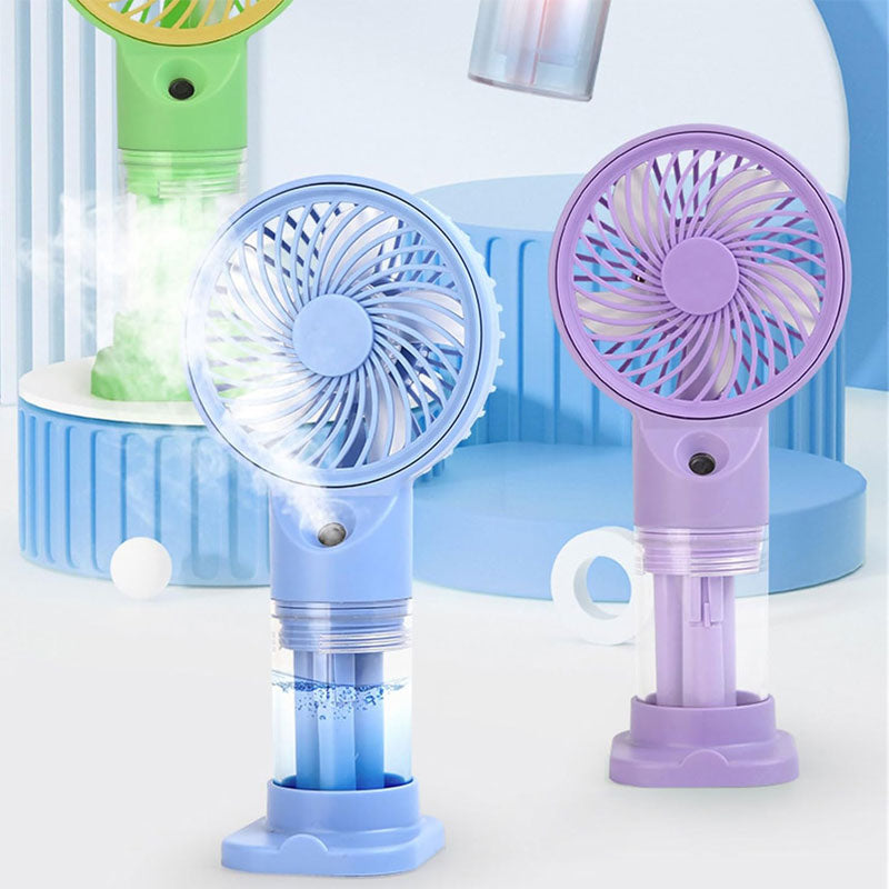 מיני מאוורר מתיז מים