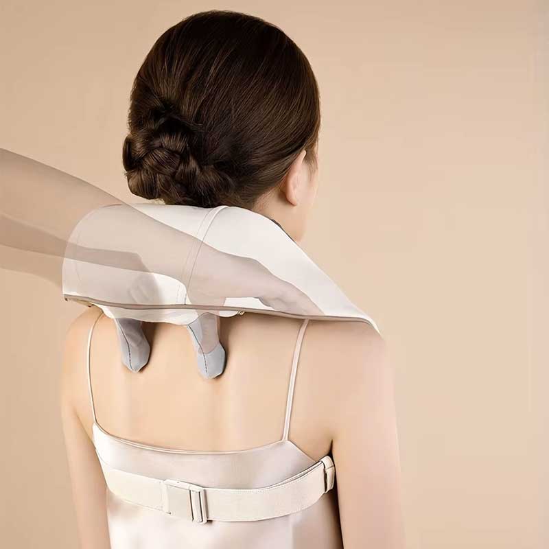 חגורת עיסוי שיאצו אגודלים נטענת TouchCare TC-505