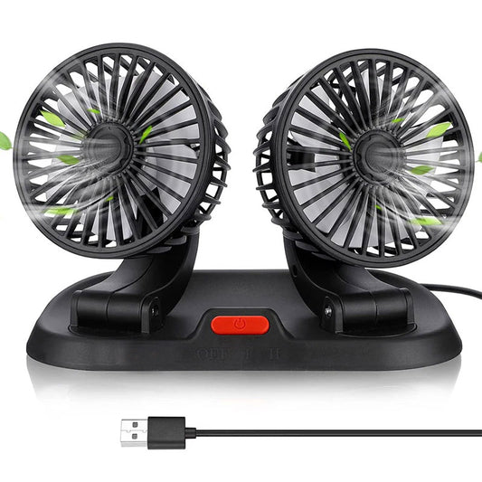 מאוורר כפול בחיבור USB