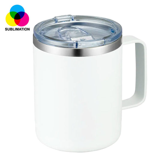 ספל טרמי נירוסטה - לבן סובלימציה