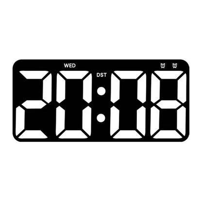 שעון קיר ענק 34 ס"מ עם טיימר ושלט