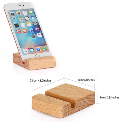 מעמד עץ לסמארטפון
