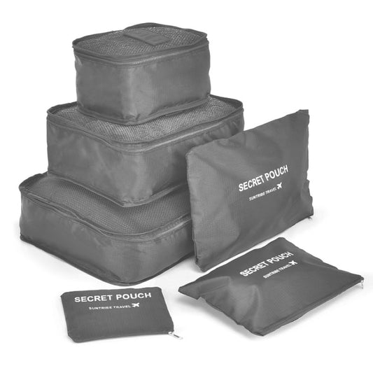 6 תיקי אחסון לסידור מזוודה