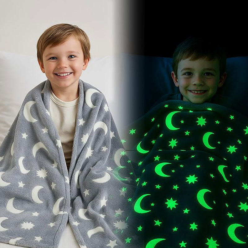 שמיכה זוהרת בחושך