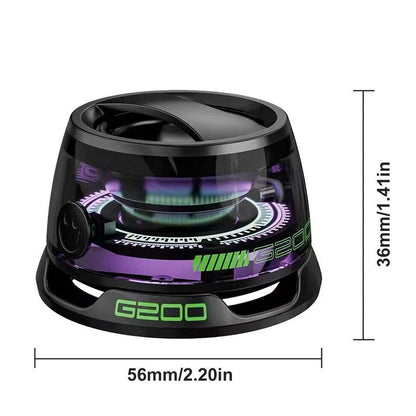 מיני רמקול מגנטי עם תאורה