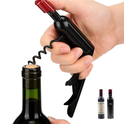 פותחן בקבוקי יין בצורת בקבוק יין