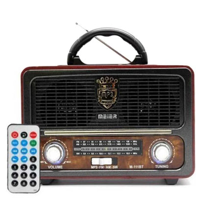 רמקול רטרו דגם M-111BT