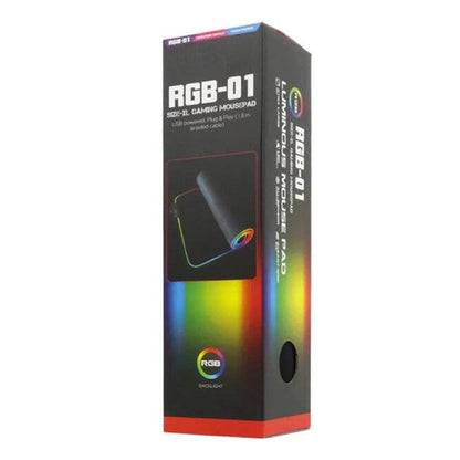 משטח לעכבר עם תאורה RGB