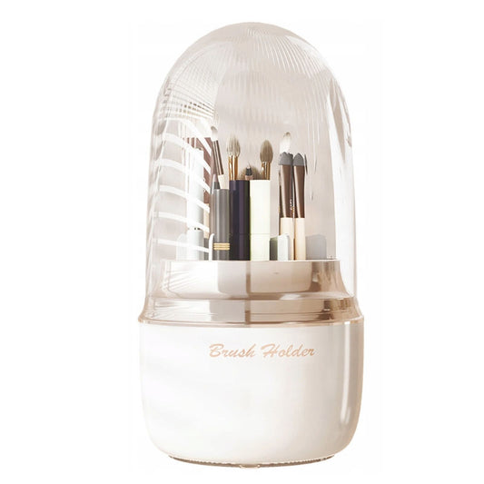 ארגונית מברשות איפור מסתובבת 360 מעלות