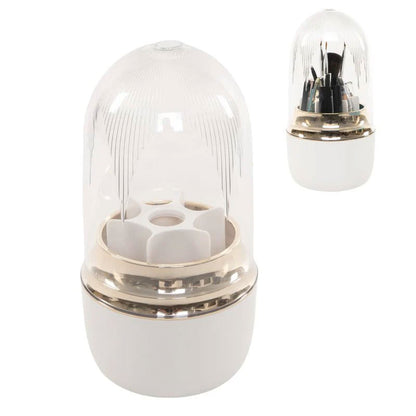 ארגונית מברשות איפור מסתובבת 360 מעלות