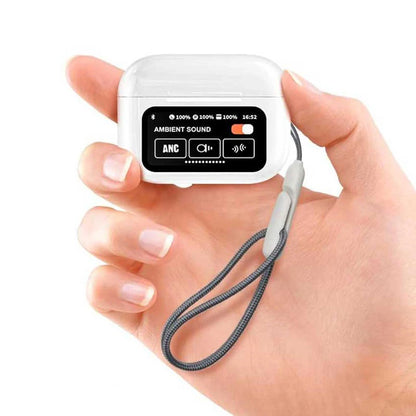 אוזניות בלוטוס TWS עם מסך צבעוני