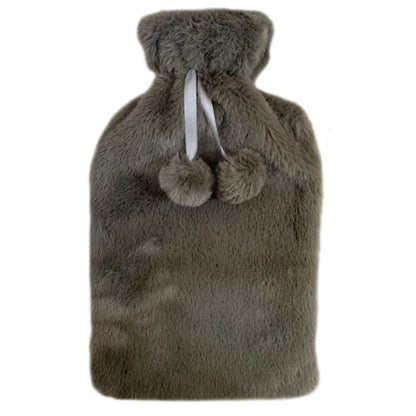 בקבוק מים חמים עם פרווה