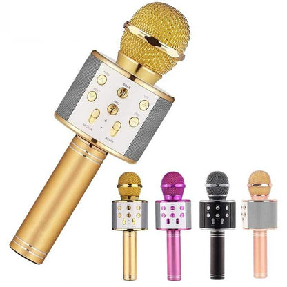 מיקרופון קריוקי עם רמקול מובנה