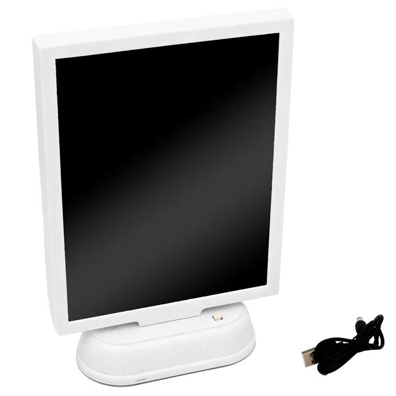 מראת הקסם עם תמונה בעיצוב מלבן