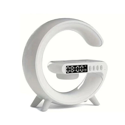 מיני רמקול G63 עם תאורה ומשטח טעינה