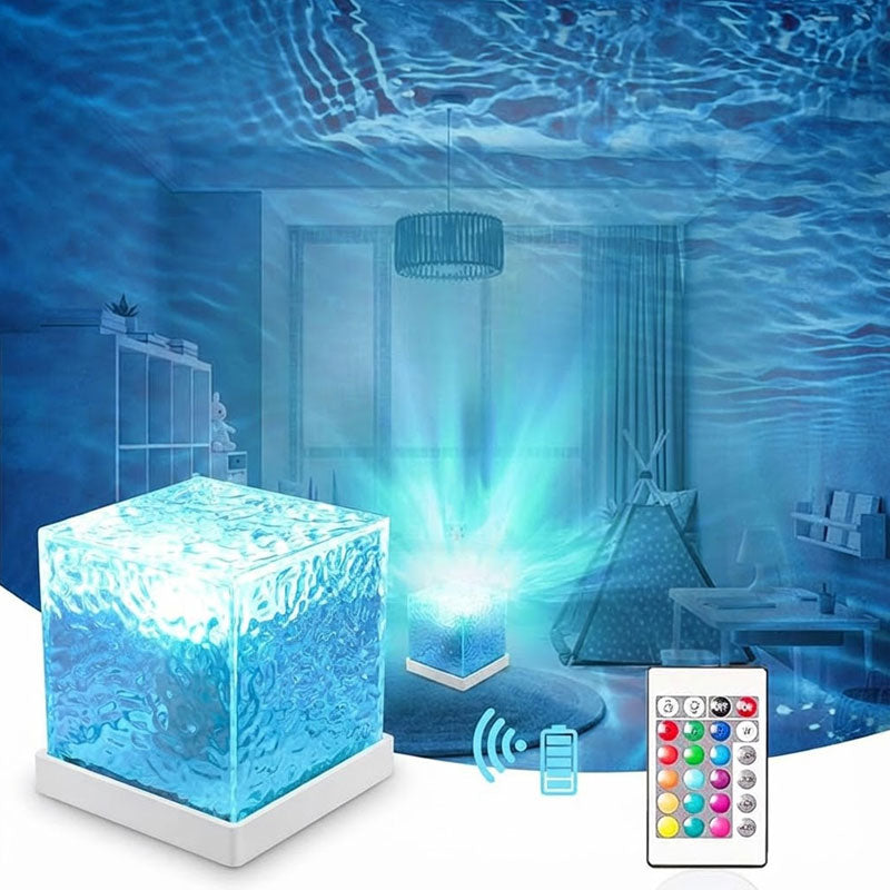 קוביית תאורה עם שלט