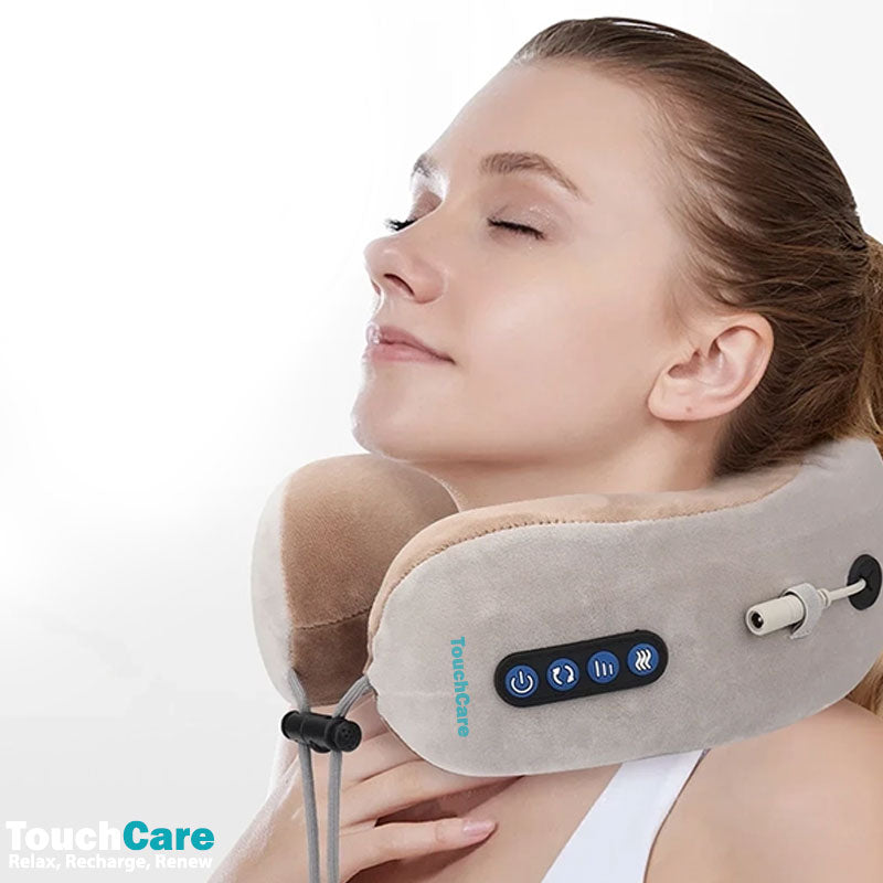 כרית עיסוי שיאצו לצוואר TouchCare TC-606